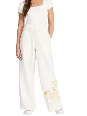 Disney Winnie The Pooh And Friends Wide Leg Graphic Lounge Pants